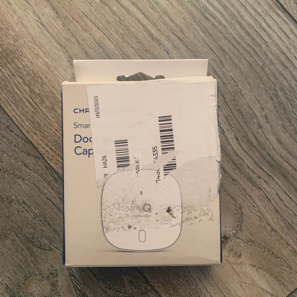 NEW CHAMBERLAIN MY Q SMART GARAGE DOOR SENSOR WHITE MYQ-G0402 - Picture 1 of 7